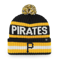 Pittsburgh Pirates '47 Bering Cuffed Knit Hat with Pom | MLB Discount