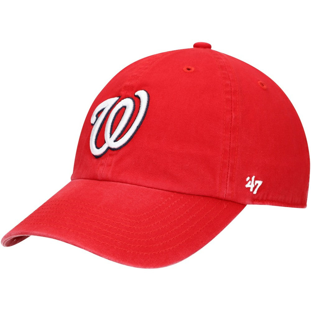Washington Nationals '47 Youth Team Logo Clean Up Adjustable Hat | MLB US