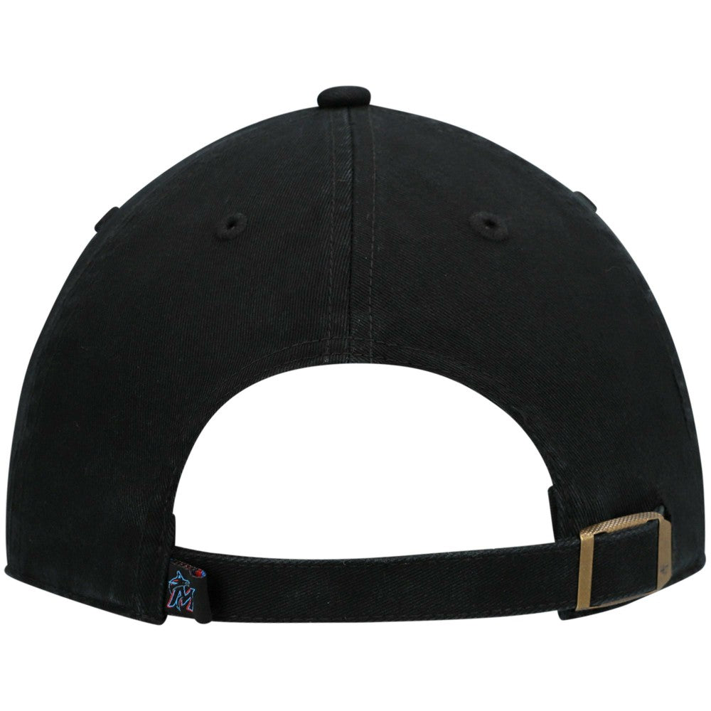 Miami Marlins '47 Youth Team Logo Clean Up Adjustable Hat | MLB On Sale