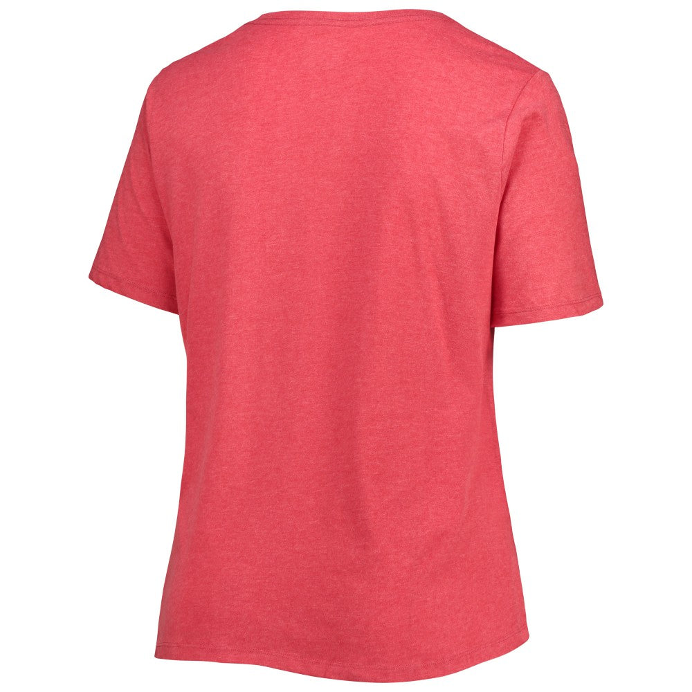 Miami Marlins New Era Women's City Connect Plus Size V-Neck T-Shirt | MLB Sale