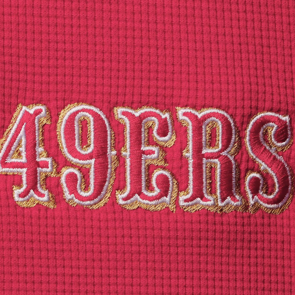 San Francisco 49ers  Dunbrooke Logo Maverick Thermal Henley Long Sleeve T-Shirt
