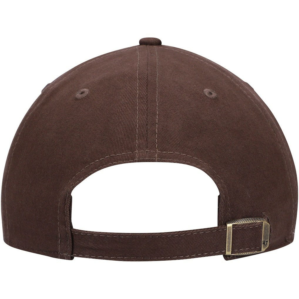 Cleveland Browns 47 brand '47 Women's Brownie The Elf Miata Clean Up Adjustable Hat