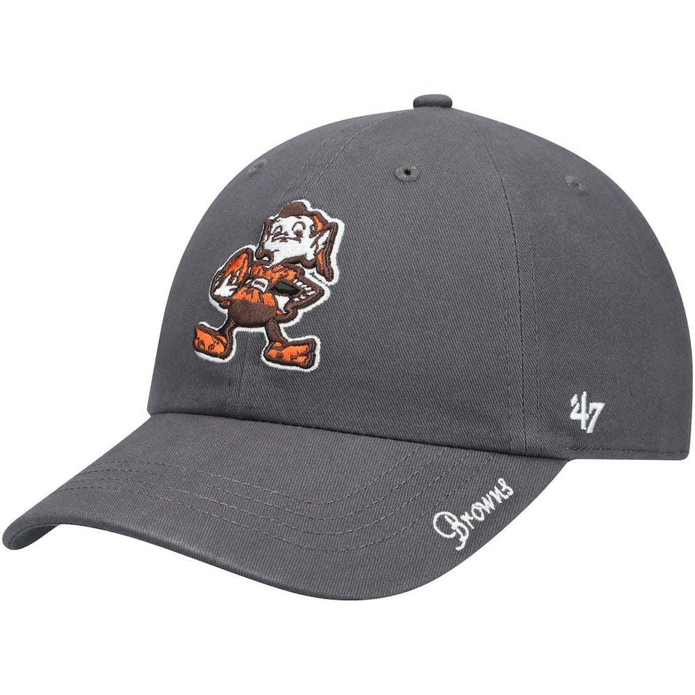 Cleveland Browns 47 brand '47 Women's Brownie The Elf Miata Clean Up Adjustable Hat