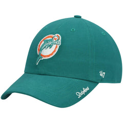 Miami Dolphins 47 brand '47 Women's Miata Clean Up Adjustable Hat