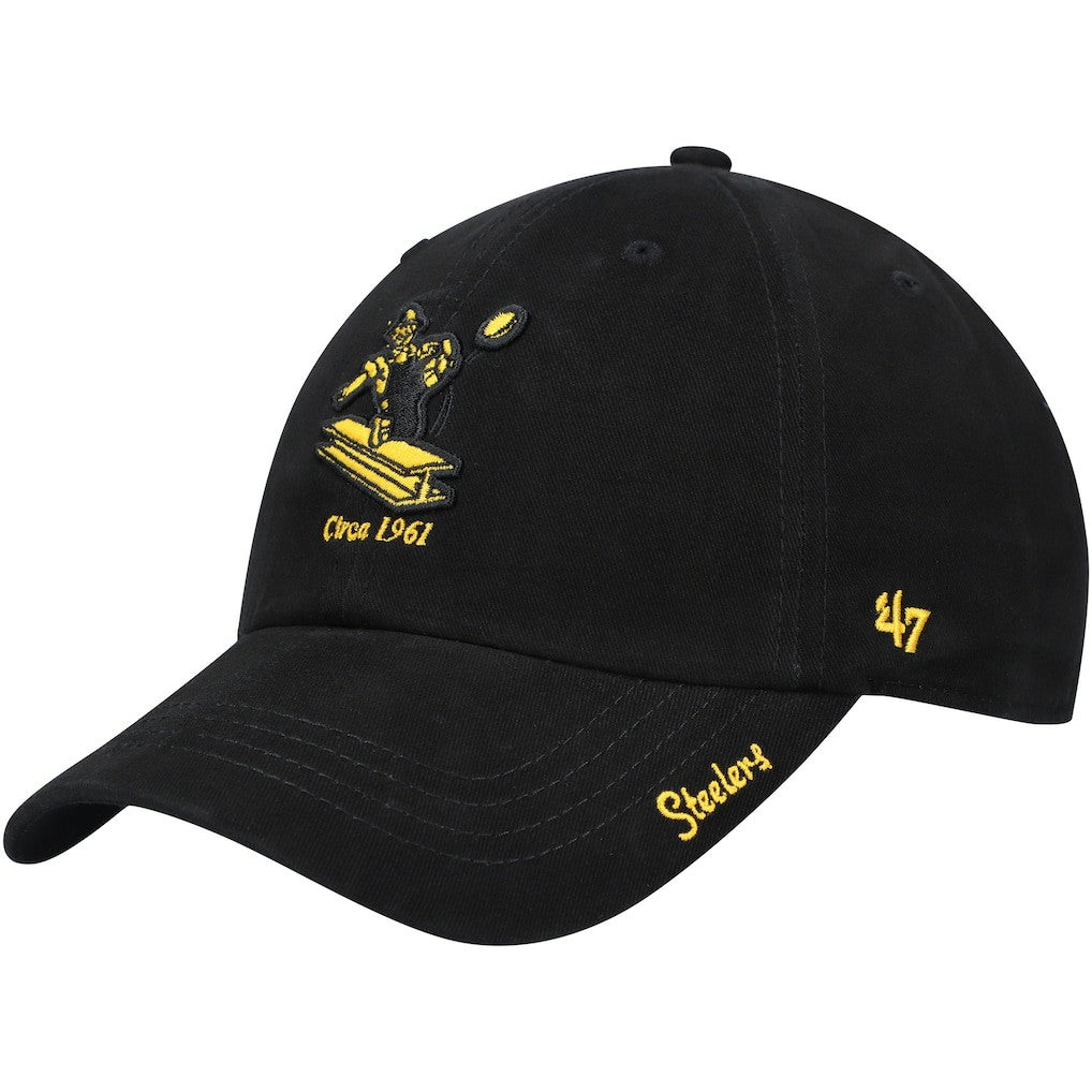 Pittsburgh Steelers 47 brand '47 Women's Miata Clean Up Adjustable Hat