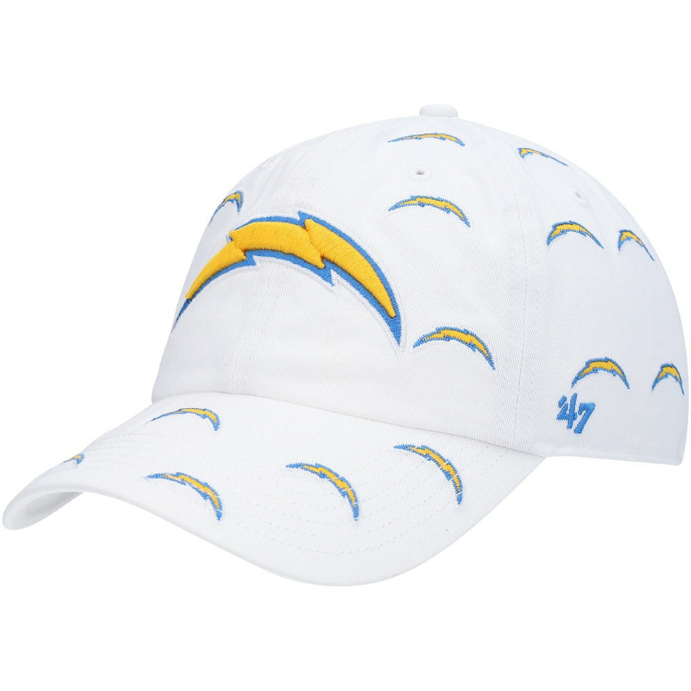 Los Angeles Chargers 47 brand '47 Women's Team Confetti Clean Up Adjustable Hat