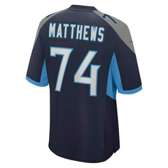 Tennessee Titans Nike Bruce Matthews  Retired Player Jersey