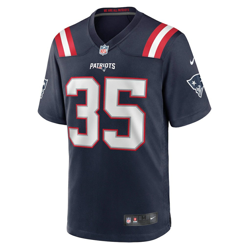 New England Patriots Nike Jim Nance  Retired Player Jersey