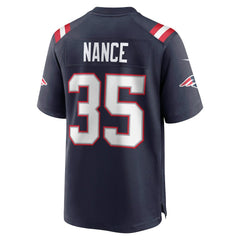 New England Patriots Nike Jim Nance  Retired Player Jersey