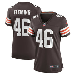 Cleveland Browns Nike Don Fleming  Women's Retired Player Jersey