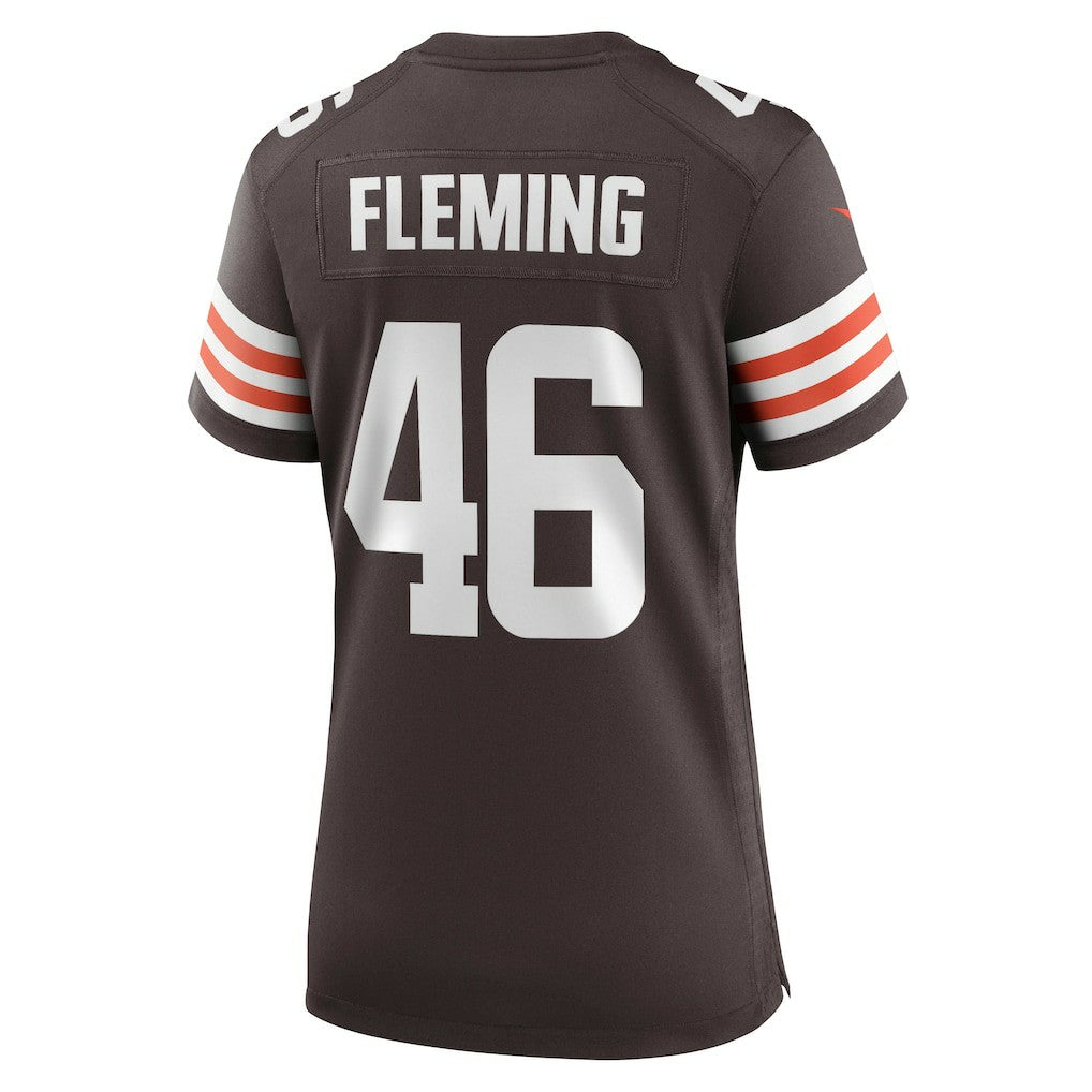 Cleveland Browns Nike Don Fleming  Women's Retired Player Jersey