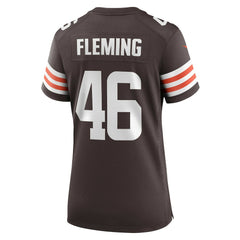 Cleveland Browns Nike Don Fleming  Women's Retired Player Jersey