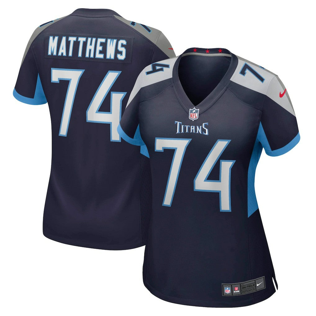 Tennessee Titans Nike Bruce Matthews  Women's Retired Player Jersey