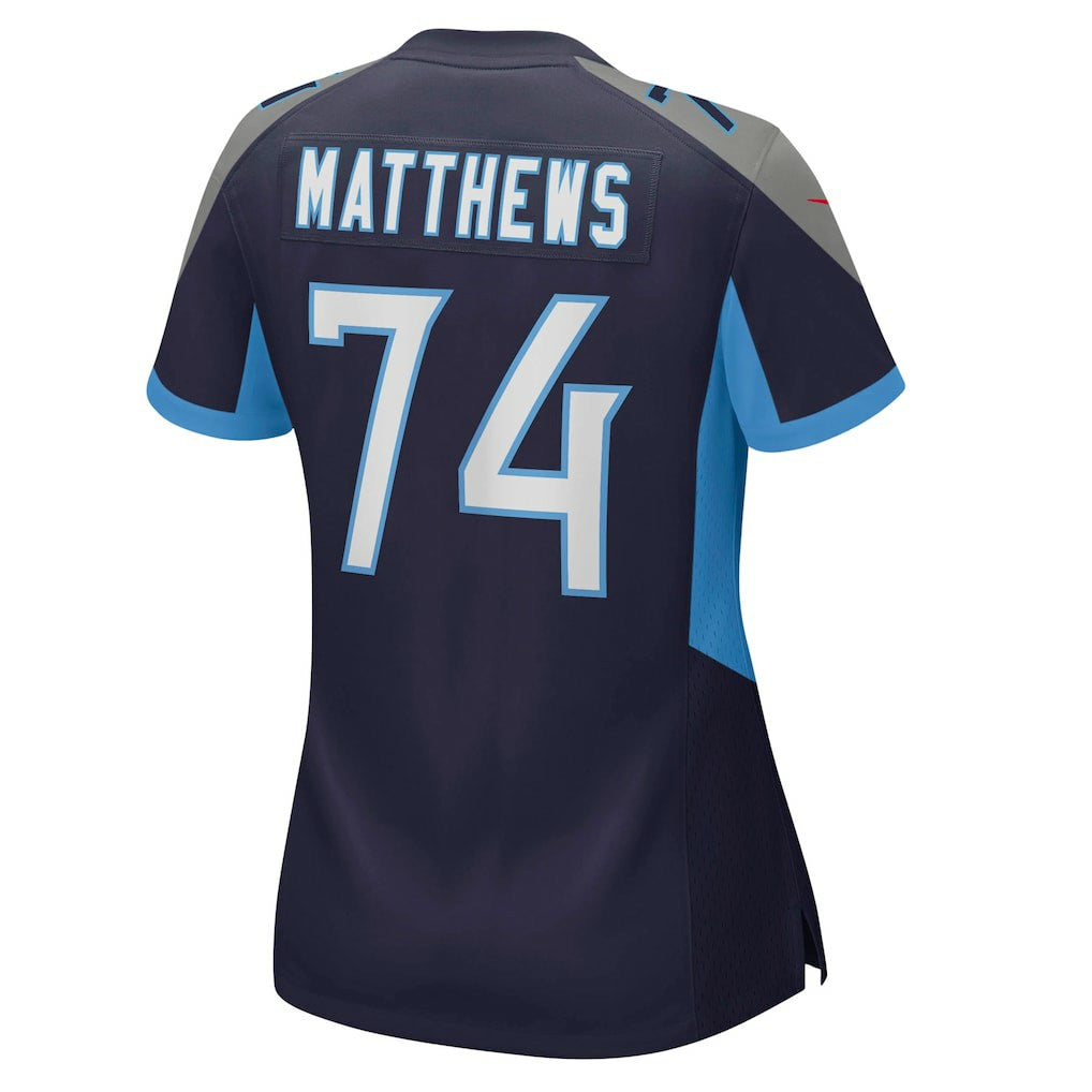 Tennessee Titans Nike Bruce Matthews  Women's Retired Player Jersey