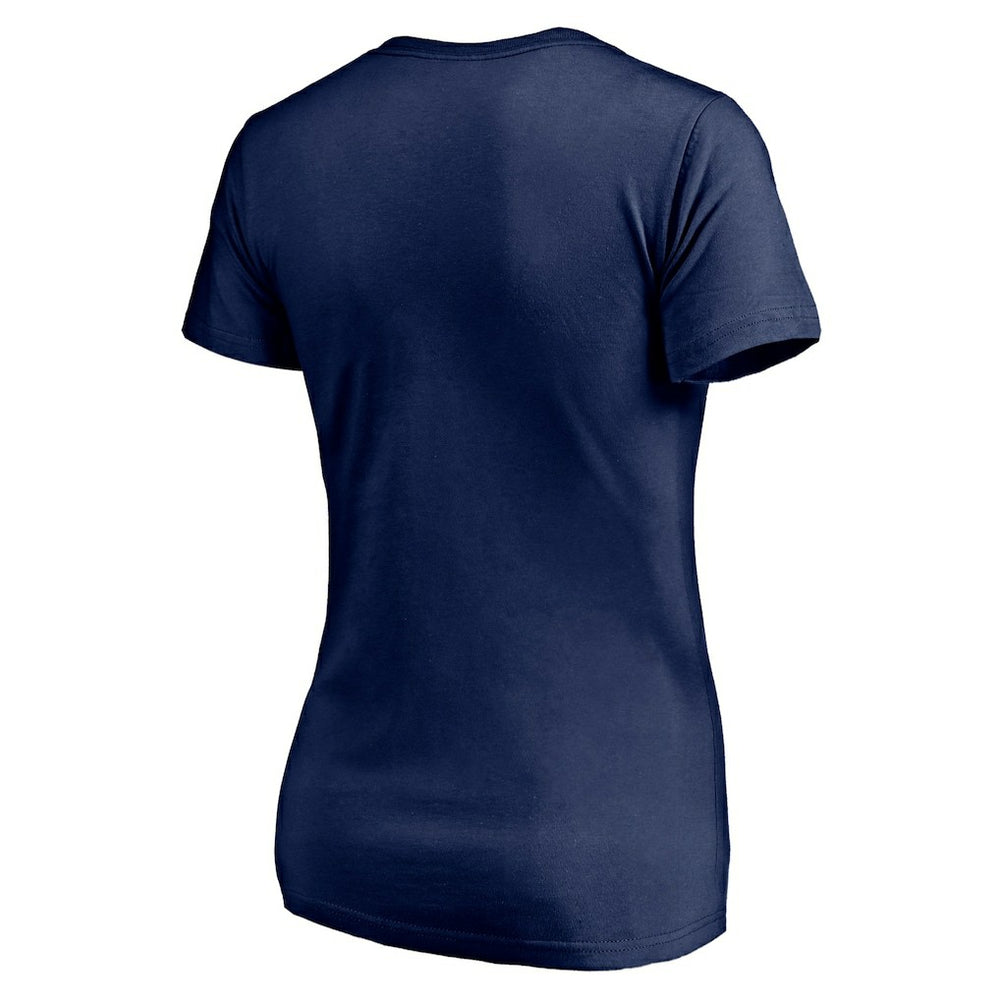 Jacksonville Jaguars  Women's Red White and Team V-Neck T-Shirt