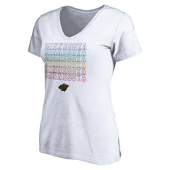Minnesota Wild Women's City Pride V-Neck T-Shirt Online