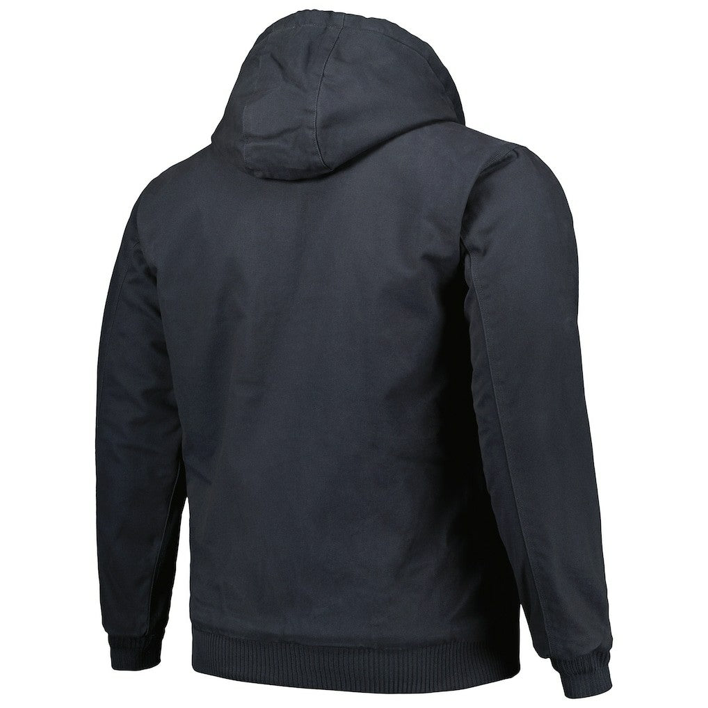 Seattle Seahawks  Dunbrooke Big & Tall Dakota Canvas Hoodie Full-Zip Jacket