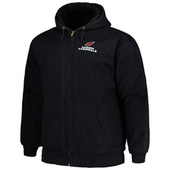 Arizona Cardinals  Dunbrooke Big & Tall Dakota Canvas Hoodie Full-Zip Jacket