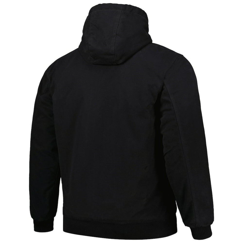 Arizona Cardinals  Dunbrooke Big & Tall Dakota Canvas Hoodie Full-Zip Jacket