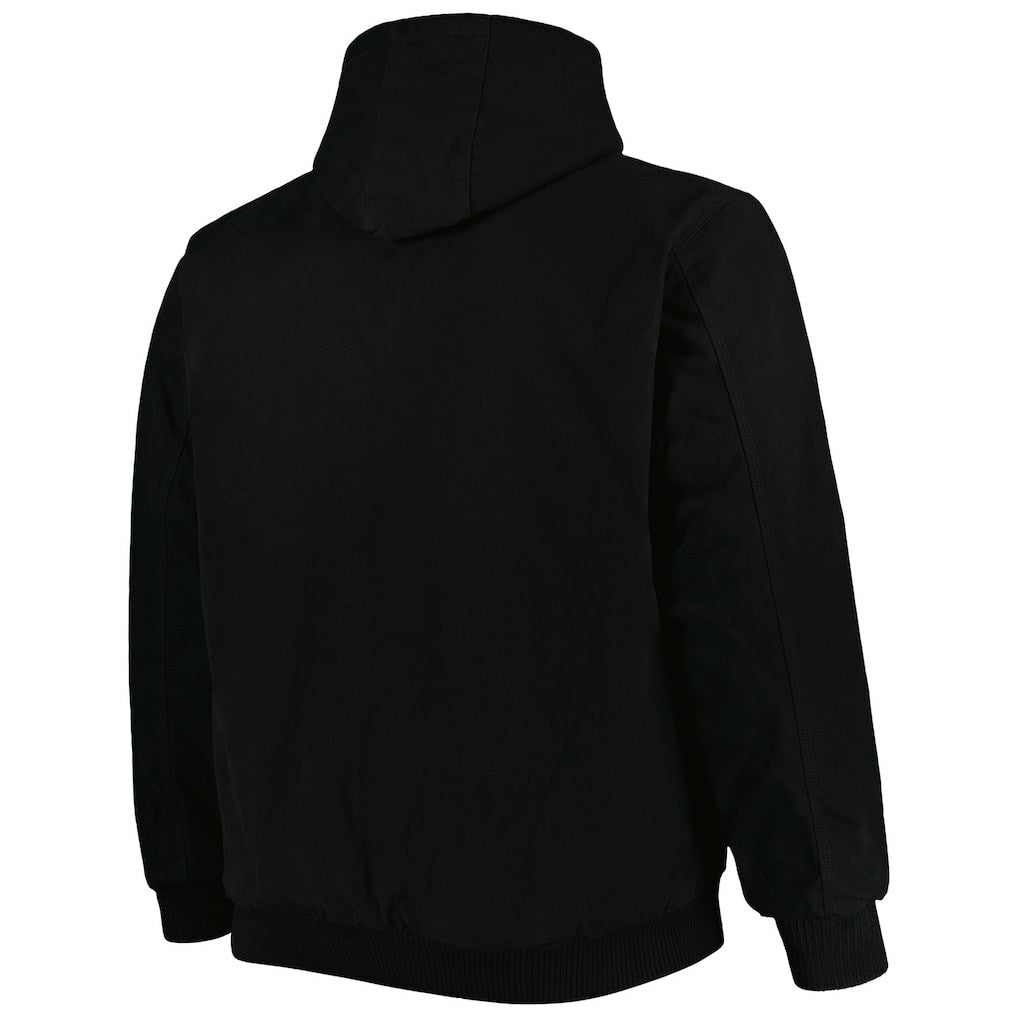 Minnesota Vikings  Dunbrooke Big & Tall Dakota Canvas Hoodie Full-Zip Jacket