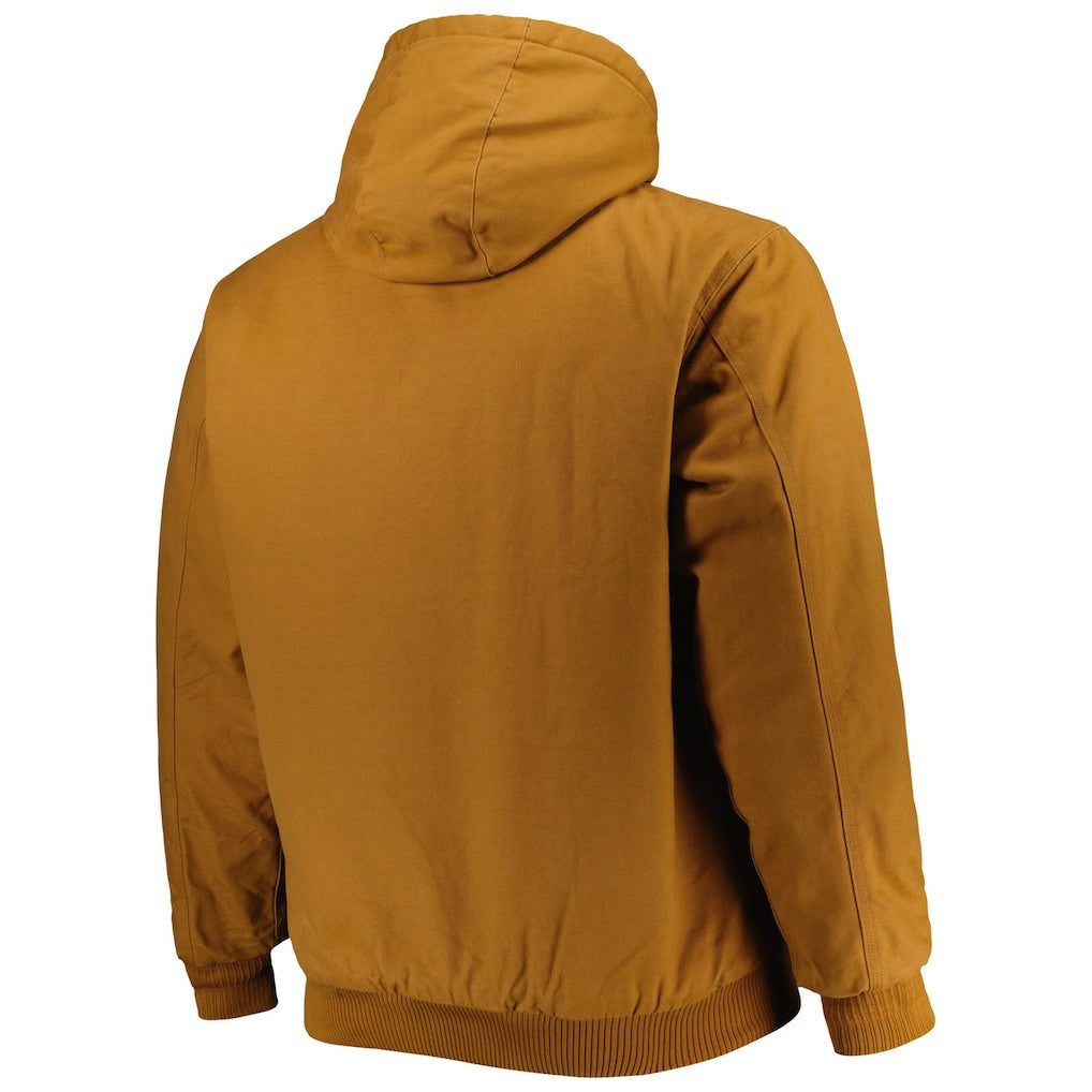 Buffalo Bills  Dunbrooke Big & Tall Dakota Canvas Hoodie Full-Zip Jacket