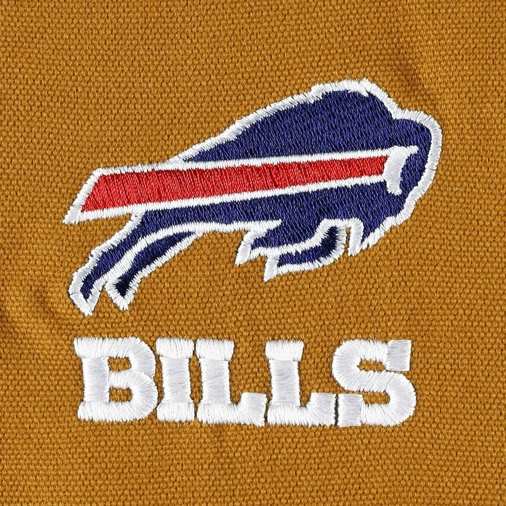 Buffalo Bills  Dunbrooke Big & Tall Dakota Canvas Hoodie Full-Zip Jacket