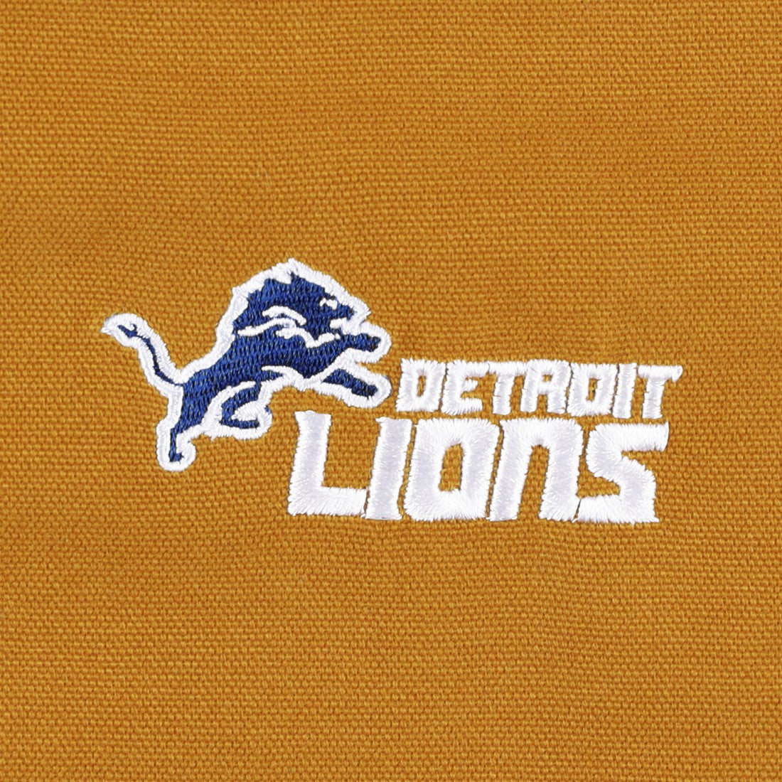 Detroit Lions  Dunbrooke Big & Tall Dakota Canvas Hoodie Full-Zip Jacket