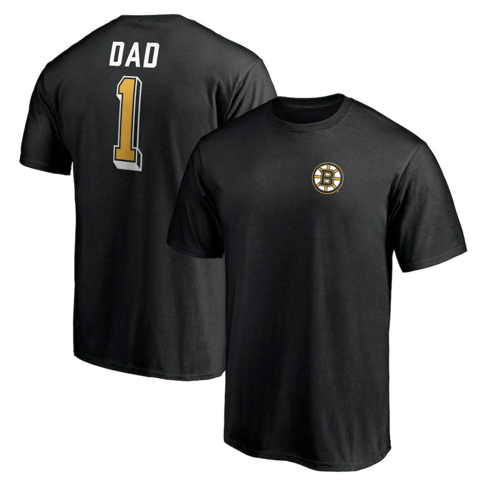 Boston Bruins Number One Dad Logo T-Shirt Online