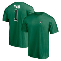 Dallas Stars Number One Dad Logo T-Shirt Outlet