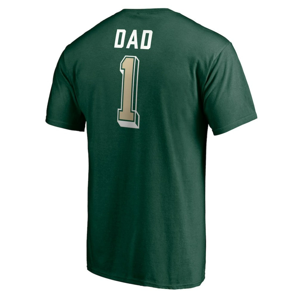 Minnesota Wild Number One Dad Logo T-Shirt Outlet