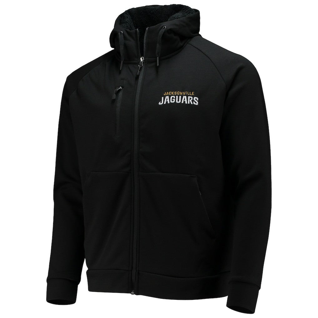 Jacksonville Jaguars  Dunbrooke Shag Tri-Blend Full-Zip Raglan Hoodie