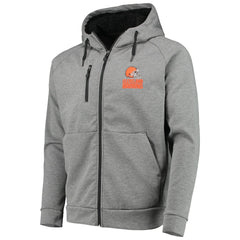 Cleveland Browns  Dunbrooke Shag Tri-Blend Full-Zip Raglan Hoodie