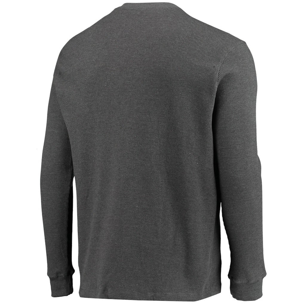 Chicago Bears  Dunbrooke Logo Maverick Thermal Henley Long Sleeve T-Shirt