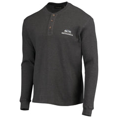 Seattle Seahawks  Dunbrooke Logo Maverick Thermal Henley Long Sleeve T-Shirt