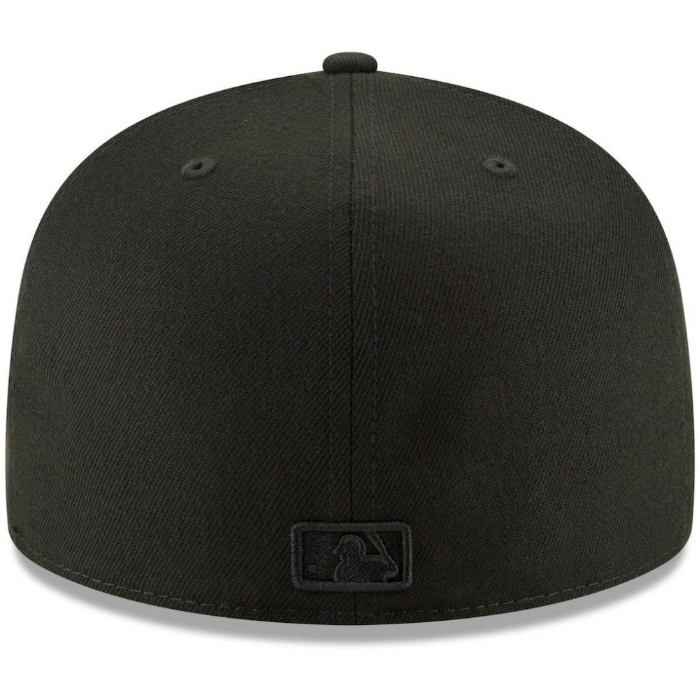 St. Louis Cardinals New Era Black on Black 59FIFTY Fitted Hat | MLB Discount