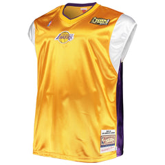 Los Angeles Lakers Hardwood Classics Big & Tall On-Court Shooting V-Neck Shirt Discount