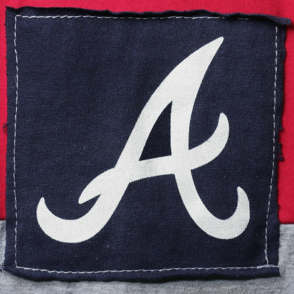 Atlanta Braves Refried Apparel Women's Sustainable Fitted T-Shirt | MLB Discount
