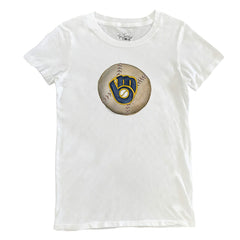 Milwaukee Brewers Tiny Turnip Women's Stitched Baseball T-Shirt | MLB Online