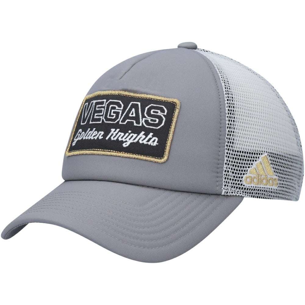 Vegas Golden Knights adidas Locker Room Foam Trucker Snapback Hat Outlet