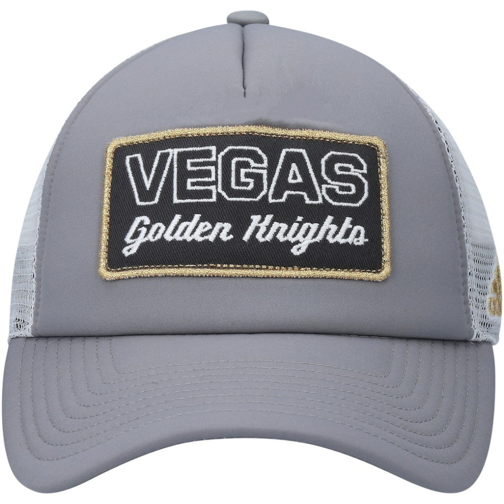 Vegas Golden Knights adidas Locker Room Foam Trucker Snapback Hat Outlet
