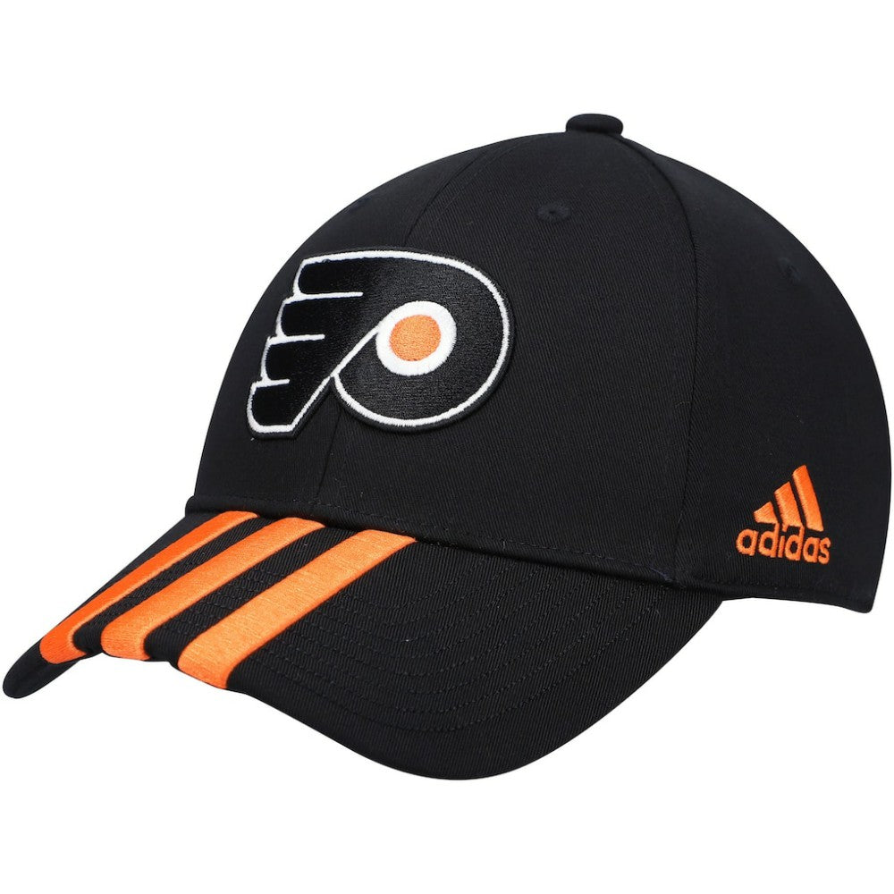 Philadelphia Flyers adidas Locker Room Three Stripe Adjustable Hat Online