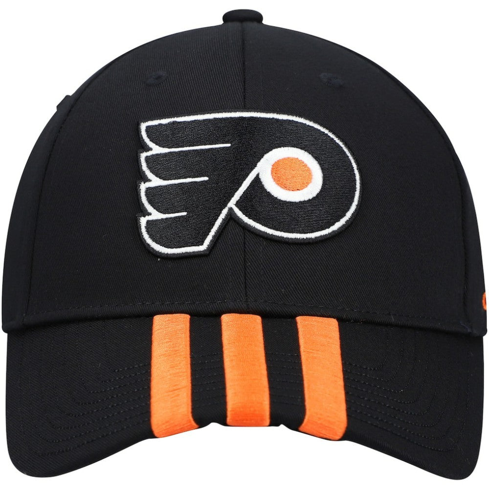 Philadelphia Flyers adidas Locker Room Three Stripe Adjustable Hat Online
