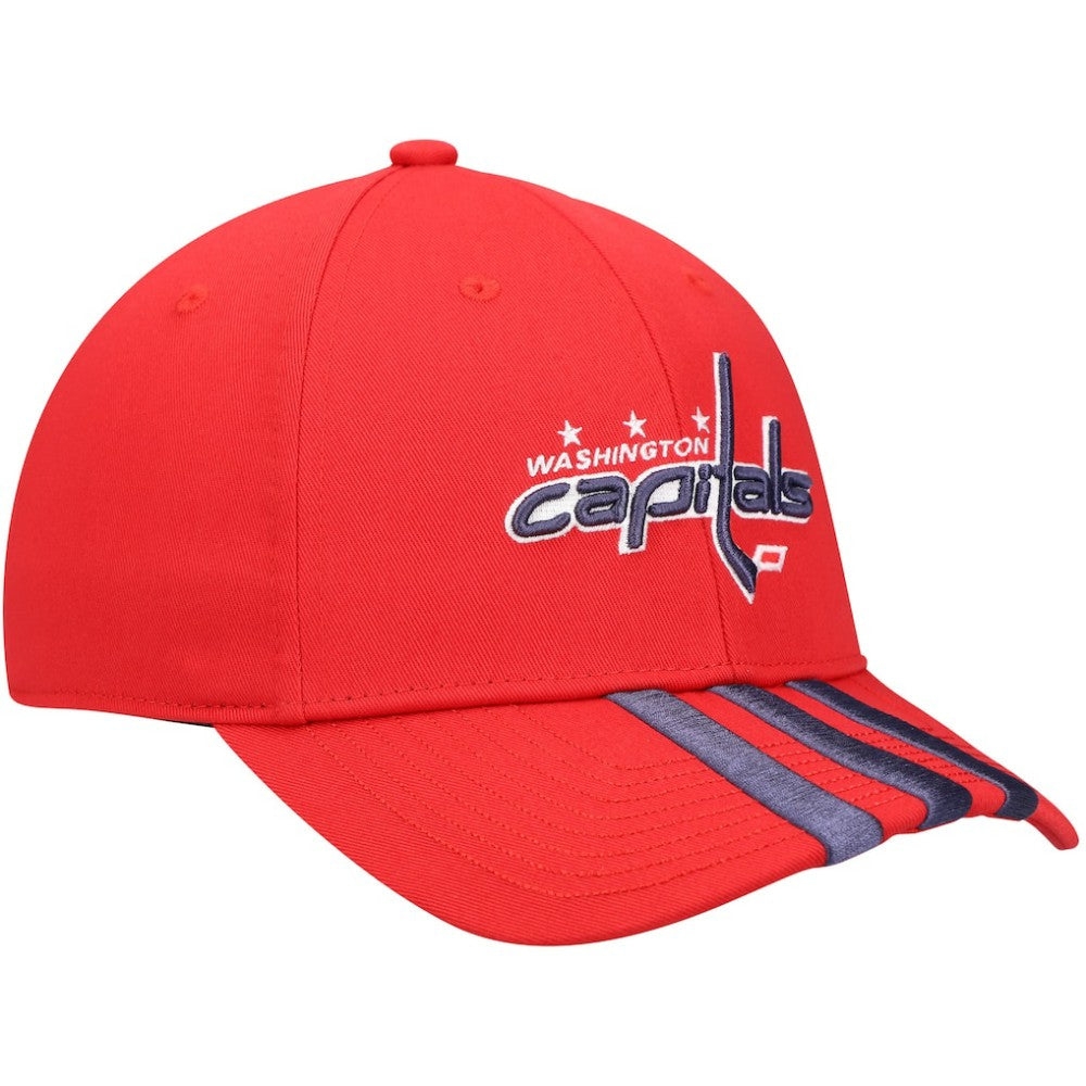 Washington Capitals adidas Locker Room Three Stripe Adjustable Hat Sale