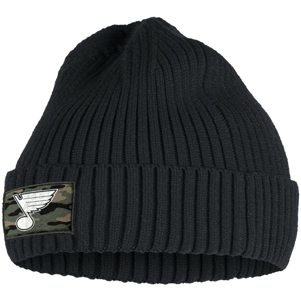 St. Louis Blues adidas Military Appreciation Cuffed Knit Hat Discount