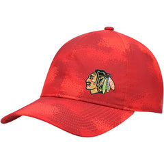 Chicago Blackhawks adidas Women's Camo Slouch Adjustable Hat Sale