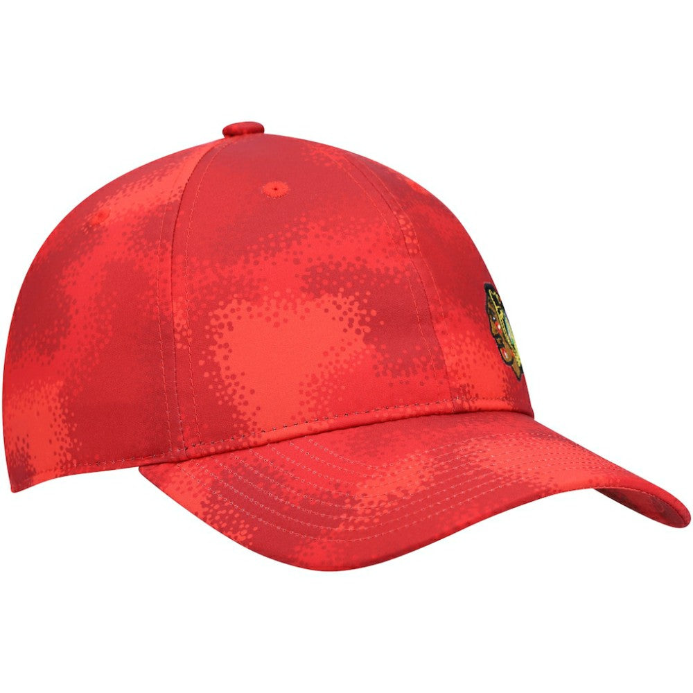 Chicago Blackhawks adidas Women's Camo Slouch Adjustable Hat Sale