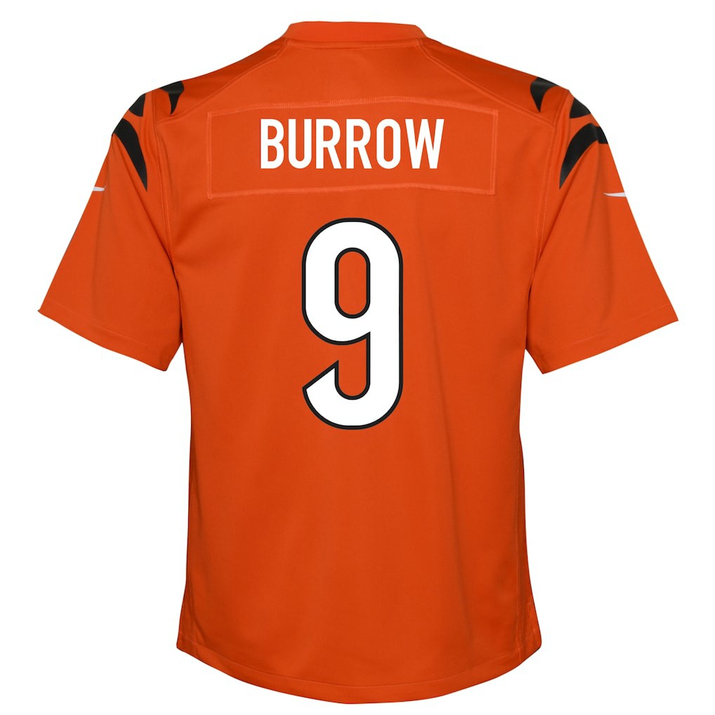Cincinnati Bengals Nike Joe Burrow  Youth Game Jersey