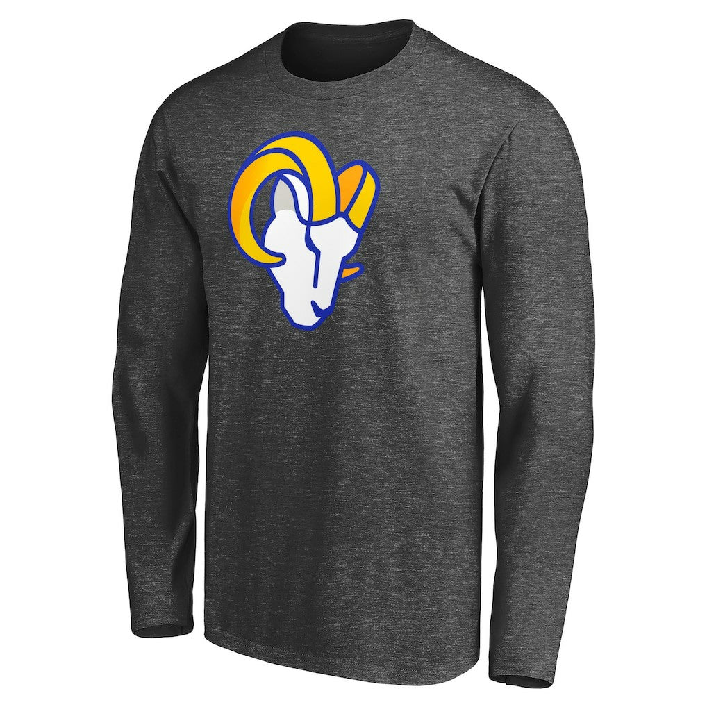 Los Angeles Rams Fanatics Big & Tall Primary Logo Long Sleeve T-Shirt