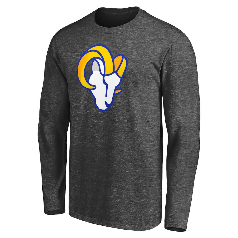 Los Angeles Rams Fanatics Big & Tall Primary Logo Long Sleeve T-Shirt