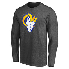 Los Angeles Rams Fanatics Big & Tall Primary Logo Long Sleeve T-Shirt